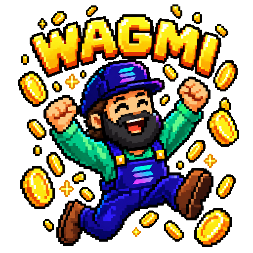wagmi-coins sticker